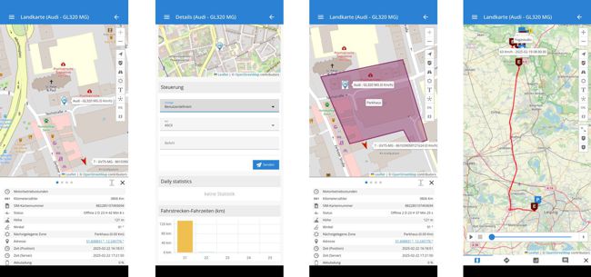 Smartphone Tracking App für Boot Yacht und Schiff